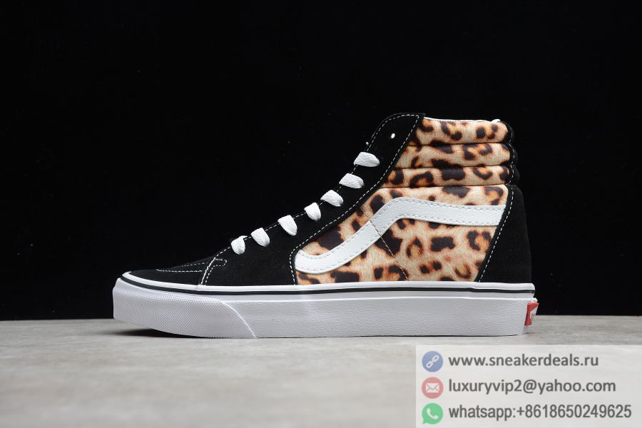 Vans Sk8-Hi Leopard Print Black VN0AU3C3I6 Unisex Skate Shoes